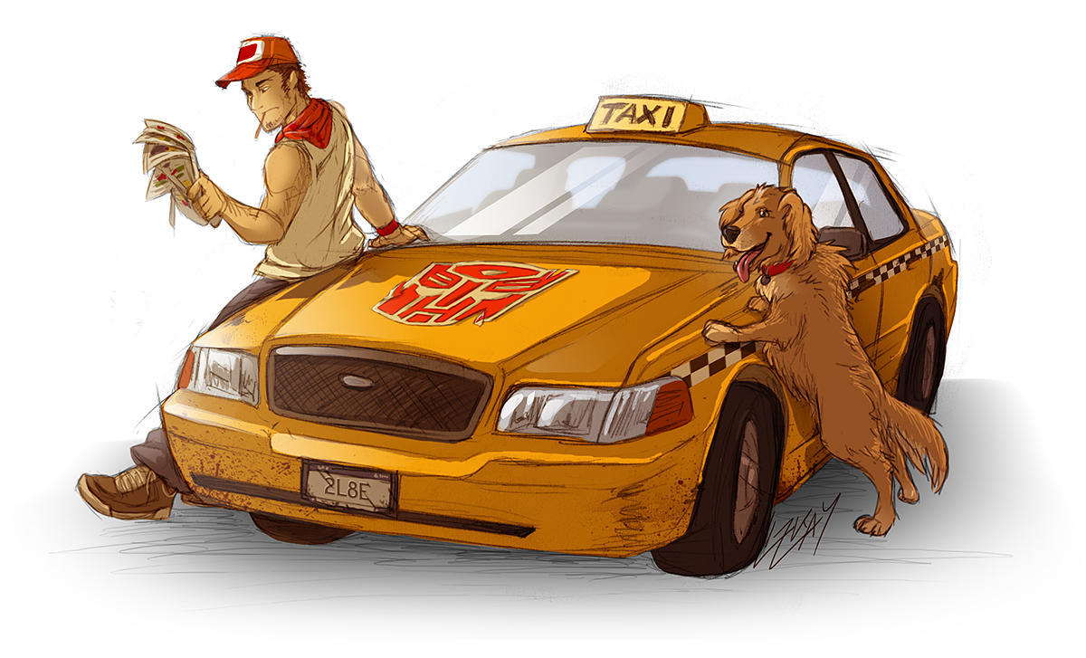 ...no-parking zone by Lizkay