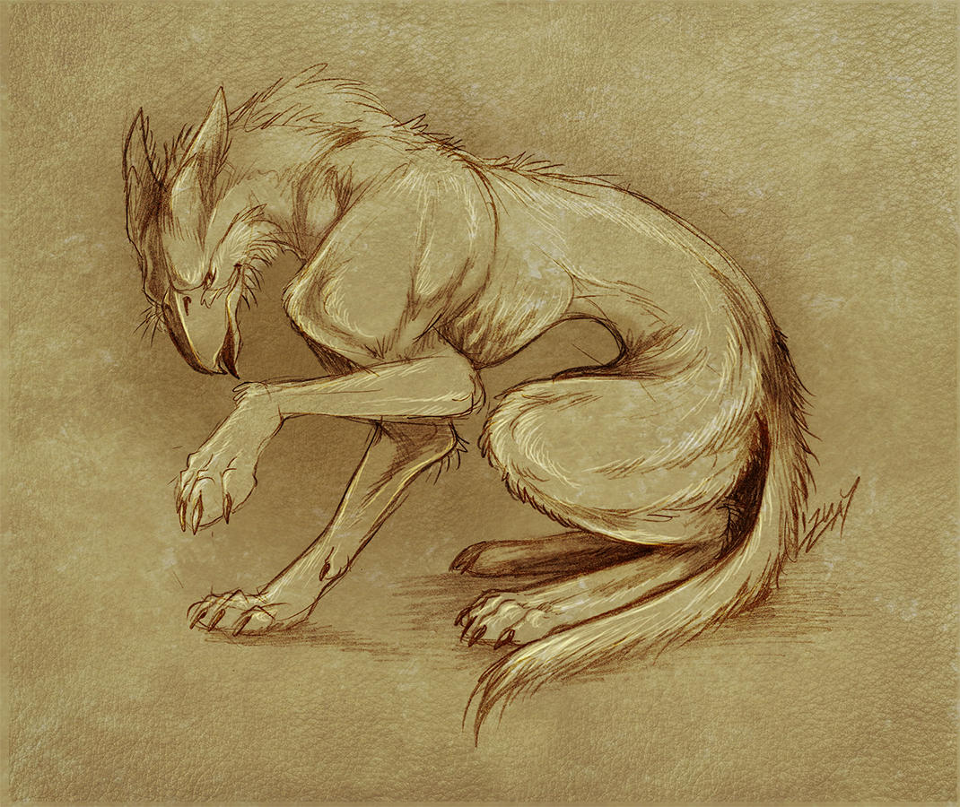 Bestiarium Urbanum - Common Griefler by Lizkay