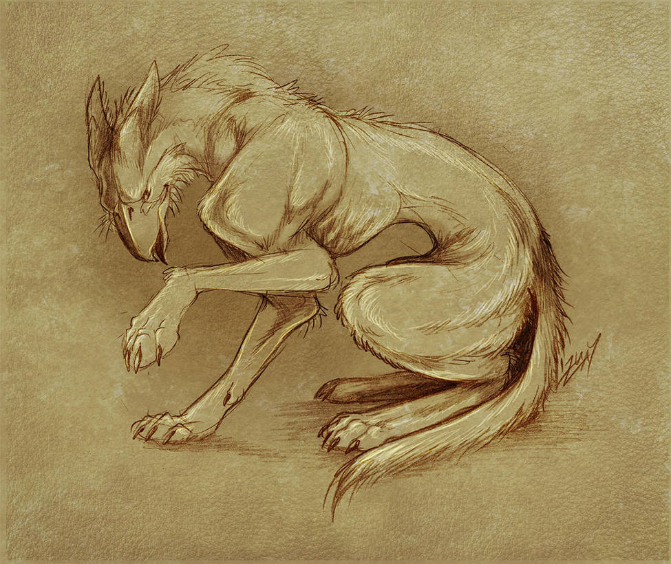 Bestiarium Urbanum - Common Griefler by Lizkay
