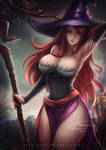 Sorceress :18+ optional: by Axsens
