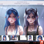 Halloween Magic Portrait Tutorial by Axsens