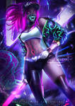 K/DA Akali . V2 by Axsens