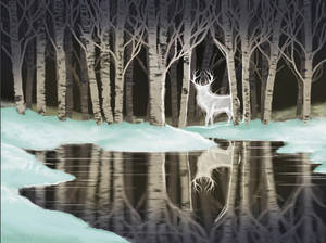 s26e07 Snow Birch - Stag Patronus by FilKearney s26e07 Snow Birch - Stag Patronus by FilKearney
