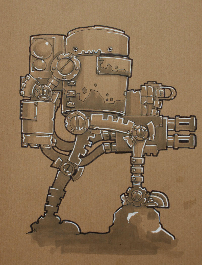 Striderbot by SpaceCowSmith