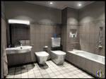 In the loo by Sampdoria
