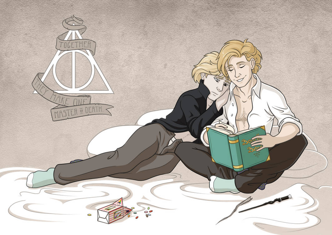 COM Grindelwald and Dumbledore by Hellypse on DeviantArt