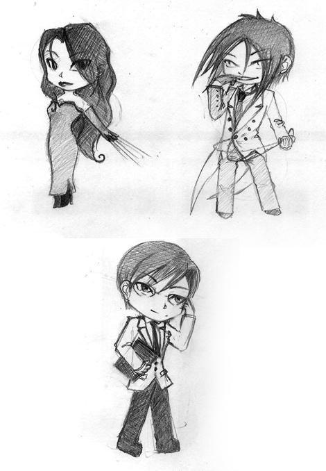 Nijikon Chibis by seandreea