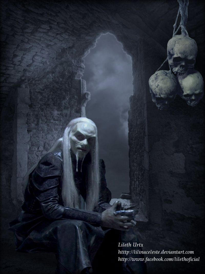In the ruins by Lilinaceleste
