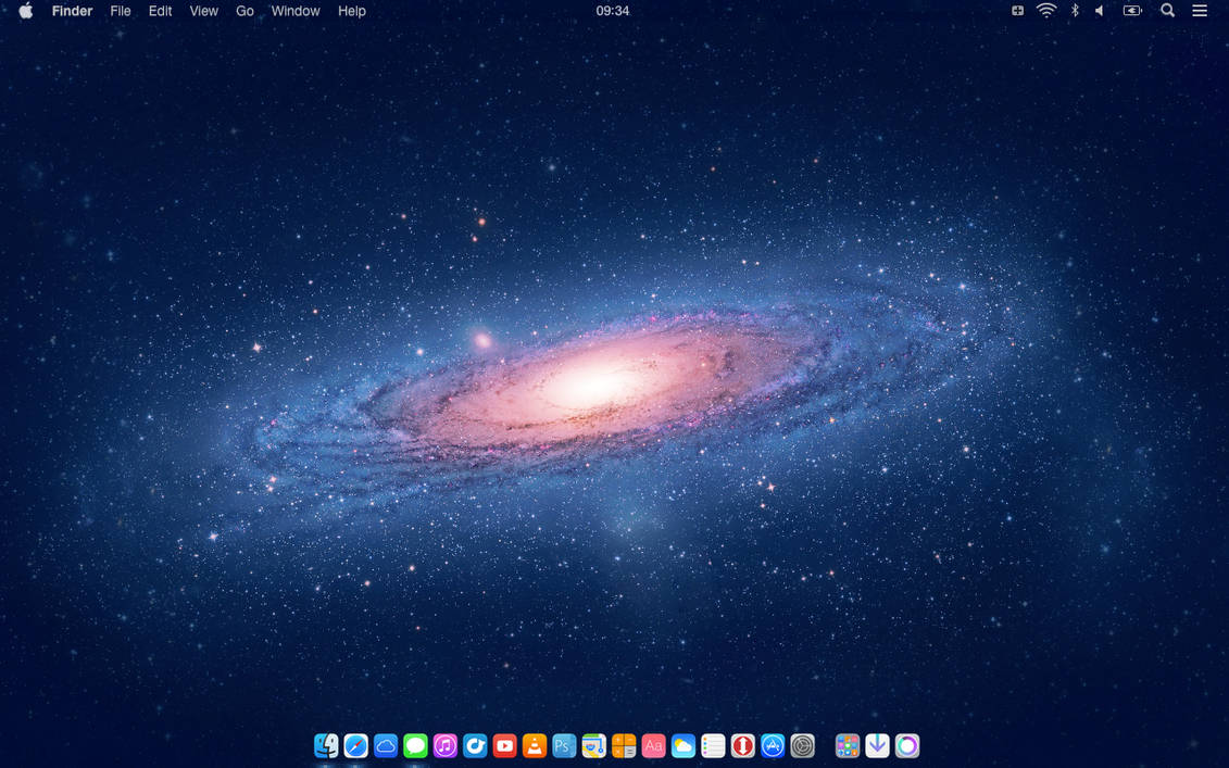 Transparent OS X Menu Bar by SkyJohn