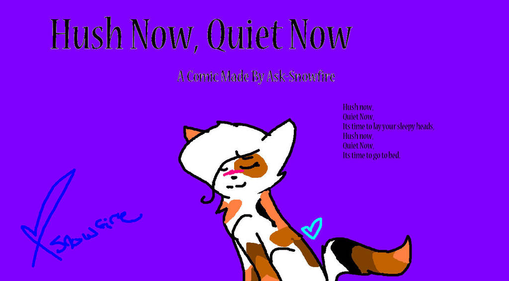 My Little Pony Hush Now Quiet Now Lyrics