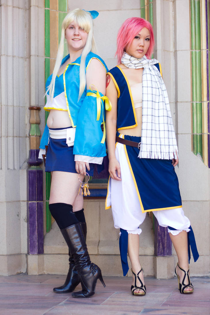 Fairy Tail Cosplay 1 Lucy And Natsu By Yukisaehara On Deviantart