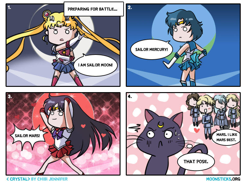 Sailor Moon Crystal: Sailor Mars in Action by Chibi-Jennifer