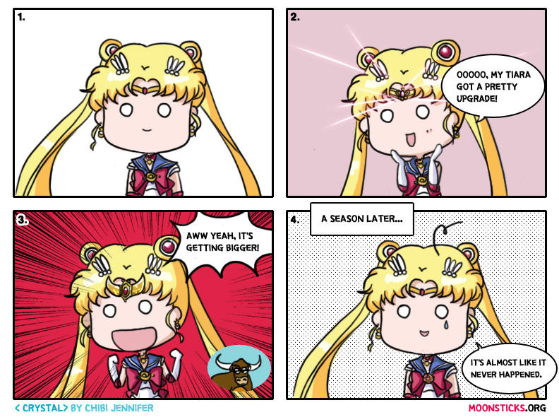Sailor Moon Crystal Comic: Moon Tiara... Power Up! by Chibi-Jennifer