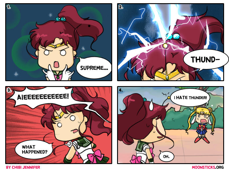 Sailor Jupiter Comes Thundering In (Comic) by Chibi-Jennifer