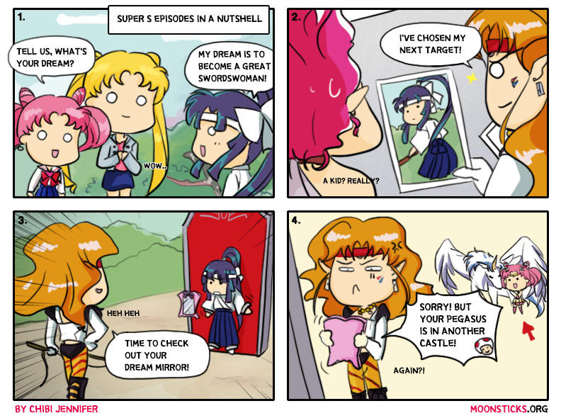 Sailor Moon SuperS in a nutshell by Chibi-Jennifer