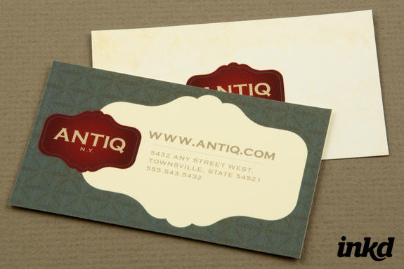 Antique Furniture BusinessCard by inkddesign