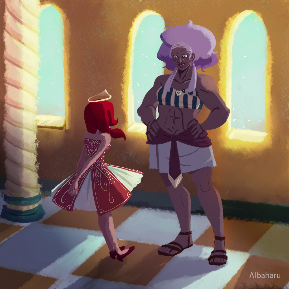 Nazrah and Nimri'hara by Albaharu