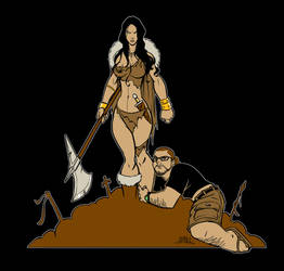Cona the Barbarianess by Chadwick-J-Coleman