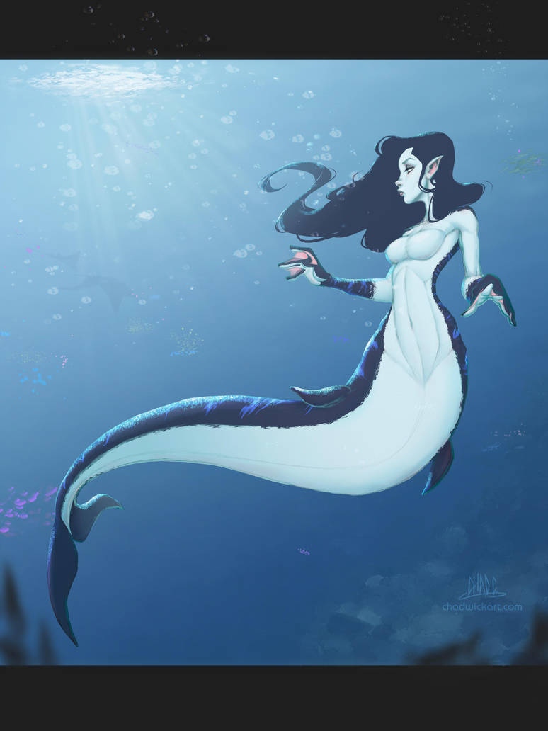 Mermay Mermaid 03 by Chadwick-J-Coleman