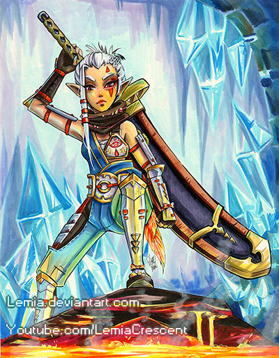 Eldin Caves Impa by LemiaCrescent