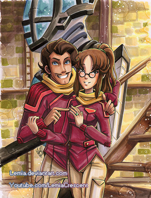 The Legend of Korra, Varrick X Zhu'Li by LemiaCrescent