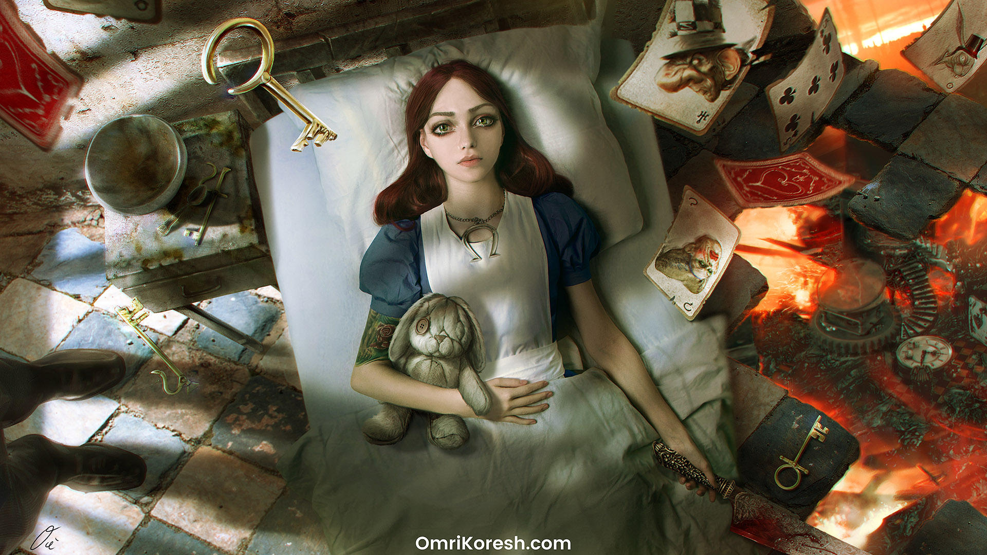 Alice Asylum: Wake Up Alice by OmriKoresh
