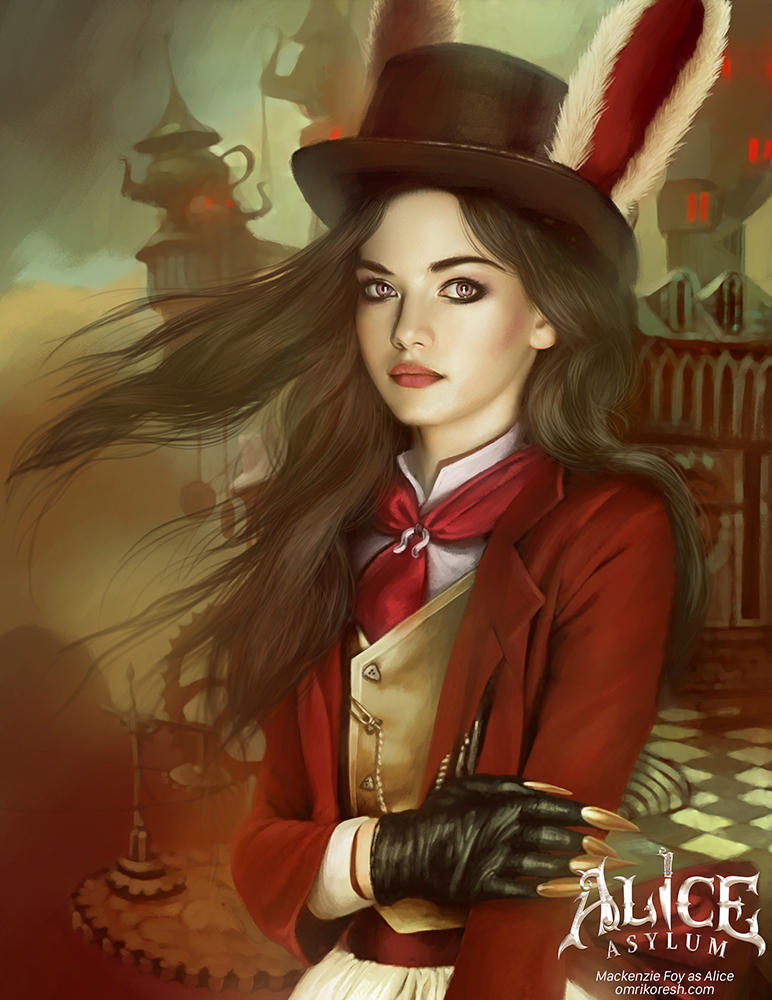 Alice: Asylum, Mackenzie Foy by OmriKoresh