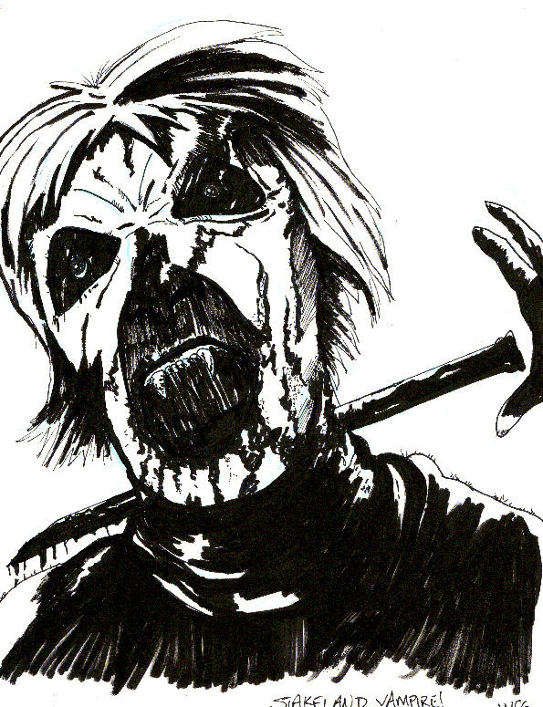 Stakeland movie illustration by WesleyCraigGreen