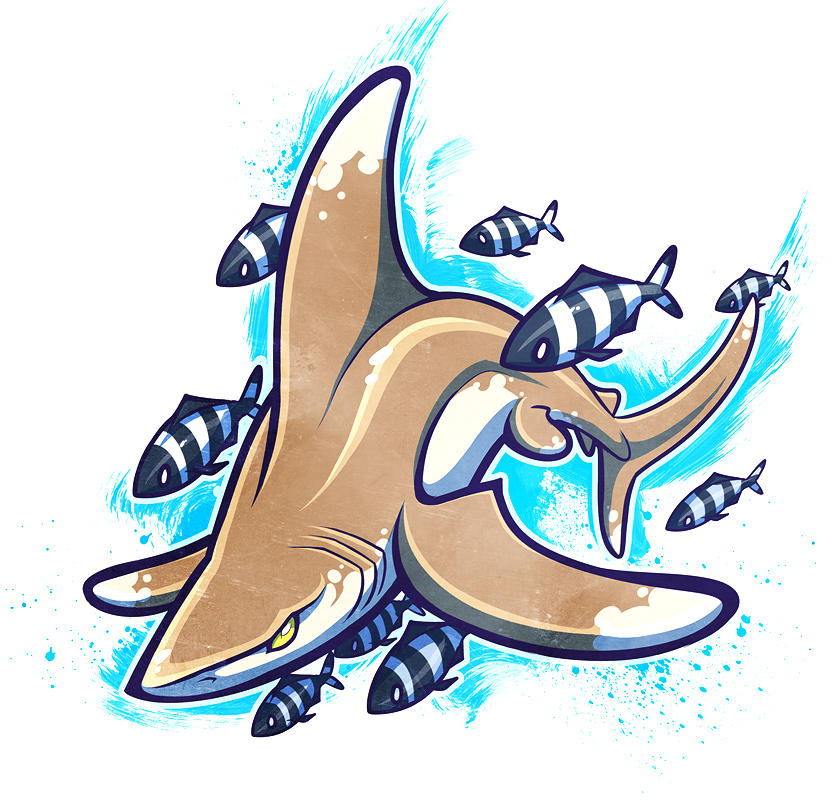 SHARKWEEK: Oceanic Whitetip by squeedgemonster