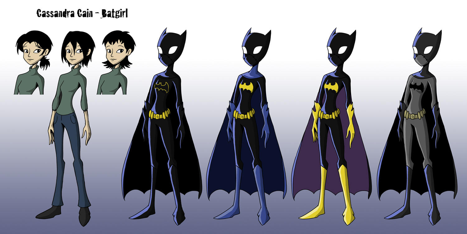Cassandra Cain Animation Design by MonteCreations