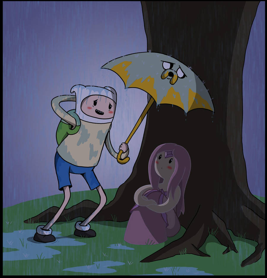 AT: Princess Caught in the Rain by MonteCreations