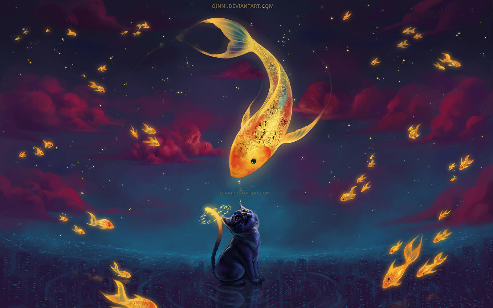 To Catch the Moonfish by Qinni