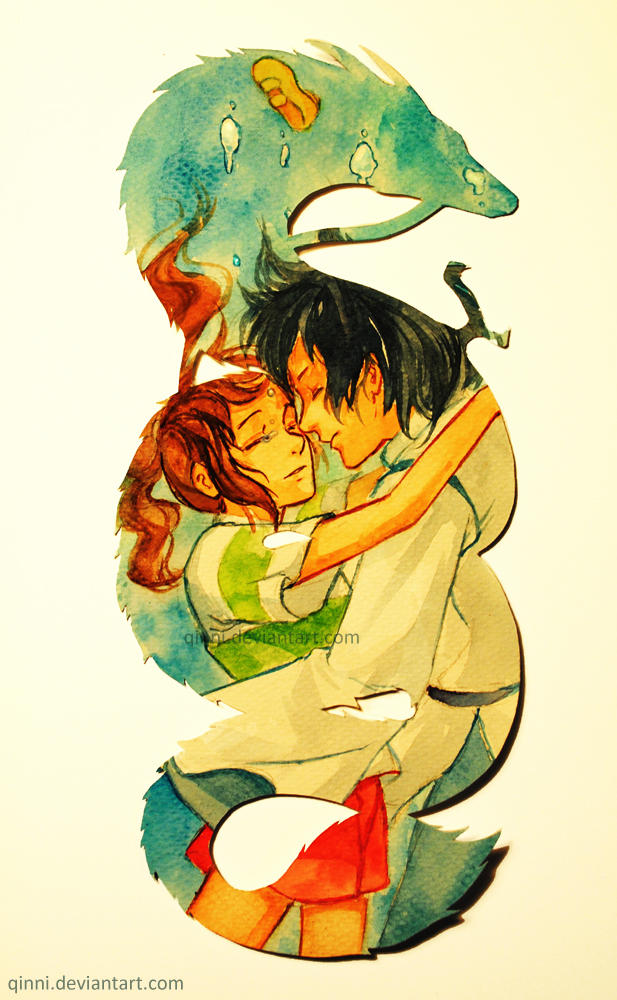 Spirited Away by Qinni