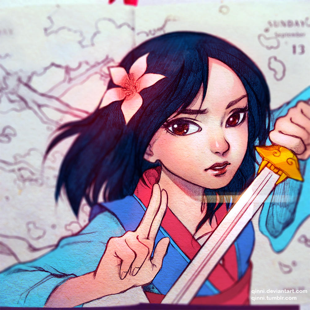 Hua Mulan by Qinni