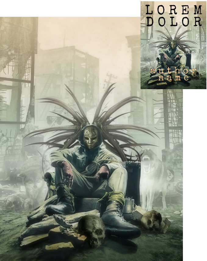 Lord of the Looters Premade Book Cover by Viergacht
