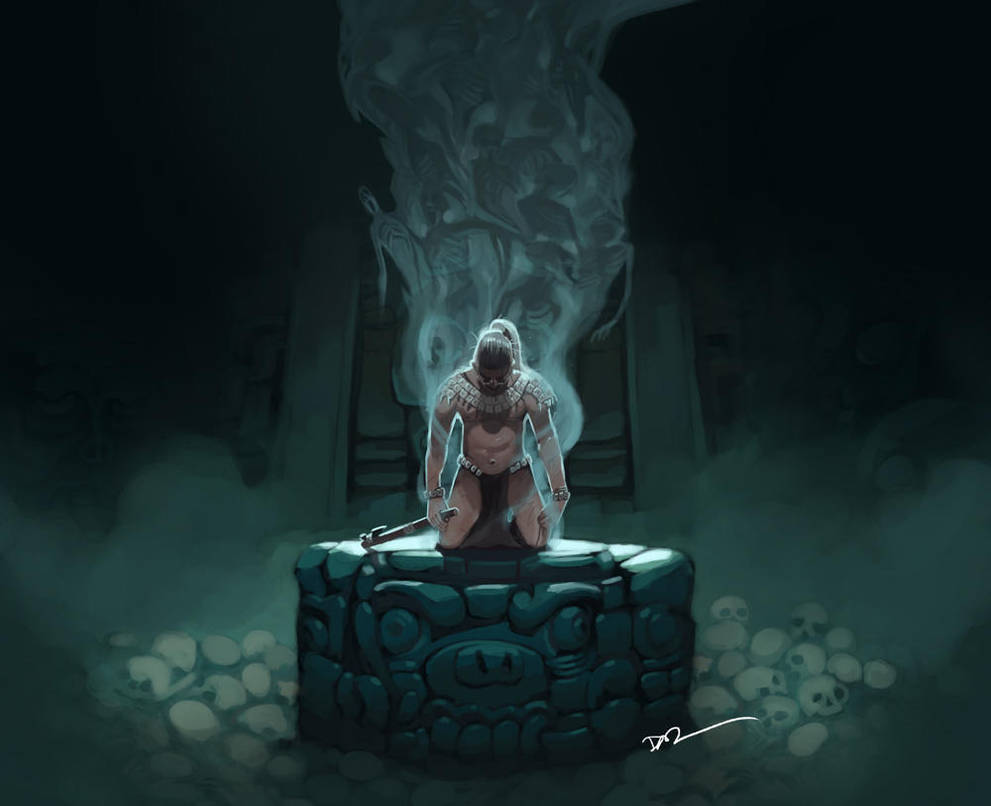 Fallen Warrior by tohdraws