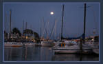 Santa Cruz Harbor at Twilight by WillDBill