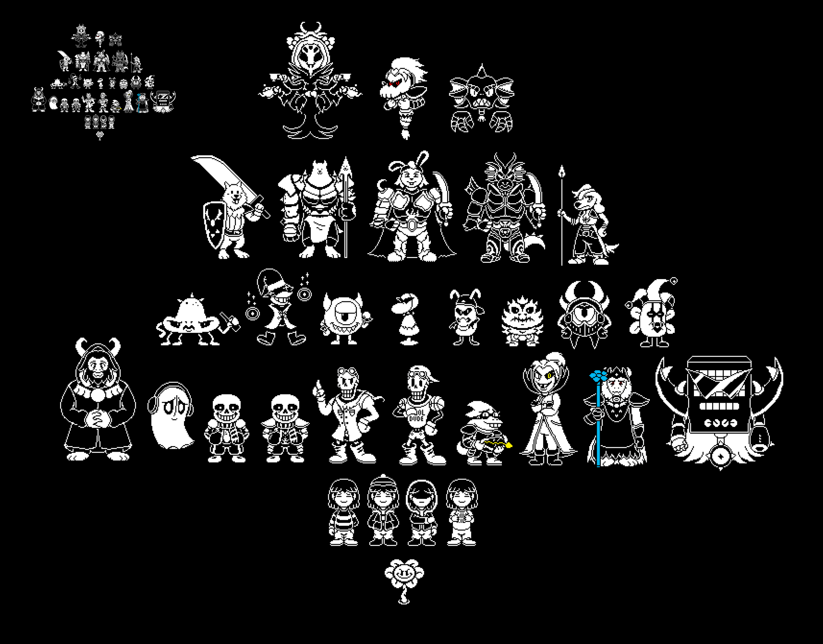 Inverted Fate Cast Sprites by EllistandarBros on DeviantArt