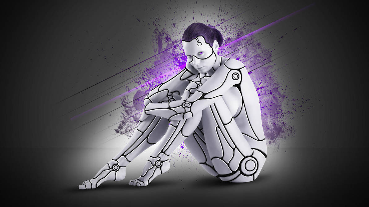 Female Cyborg RC02 by nomadOnWeb