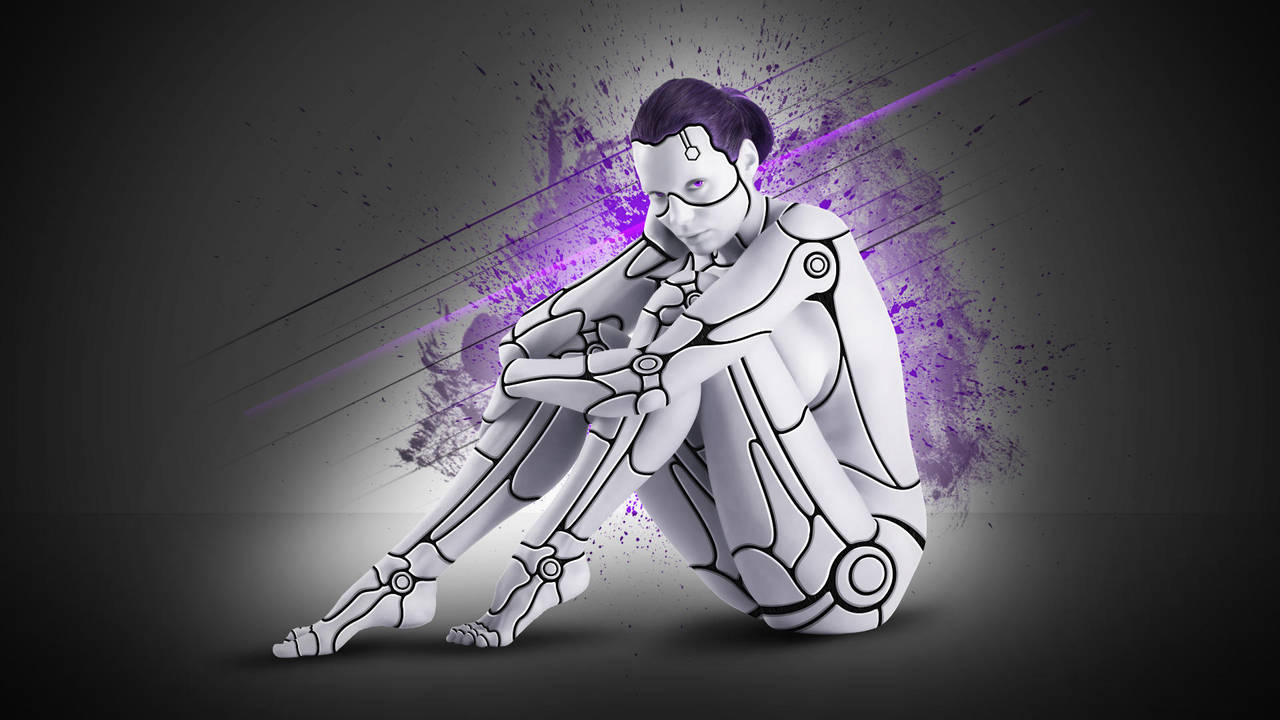Female Cyborg RC02 by nomadOnWeb