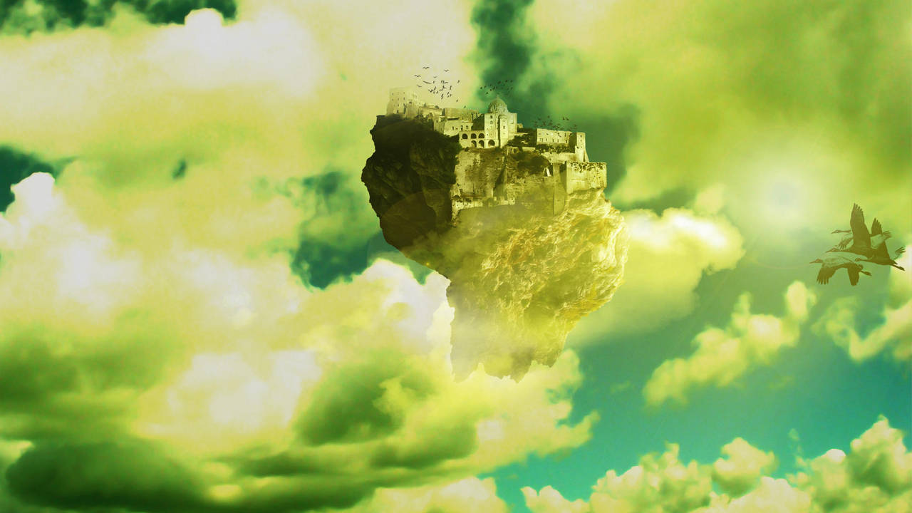 Floating Island #3 by nomadOnWeb