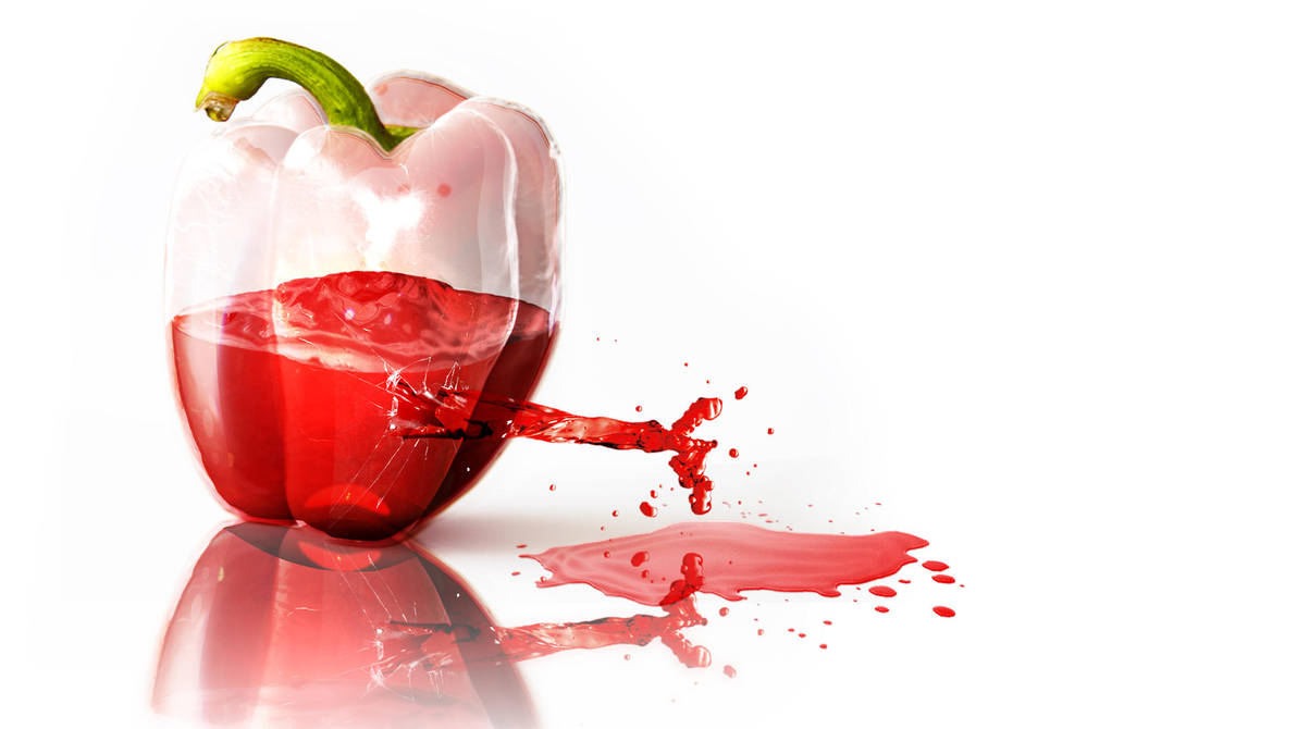 Glass pepper by nomadOnWeb