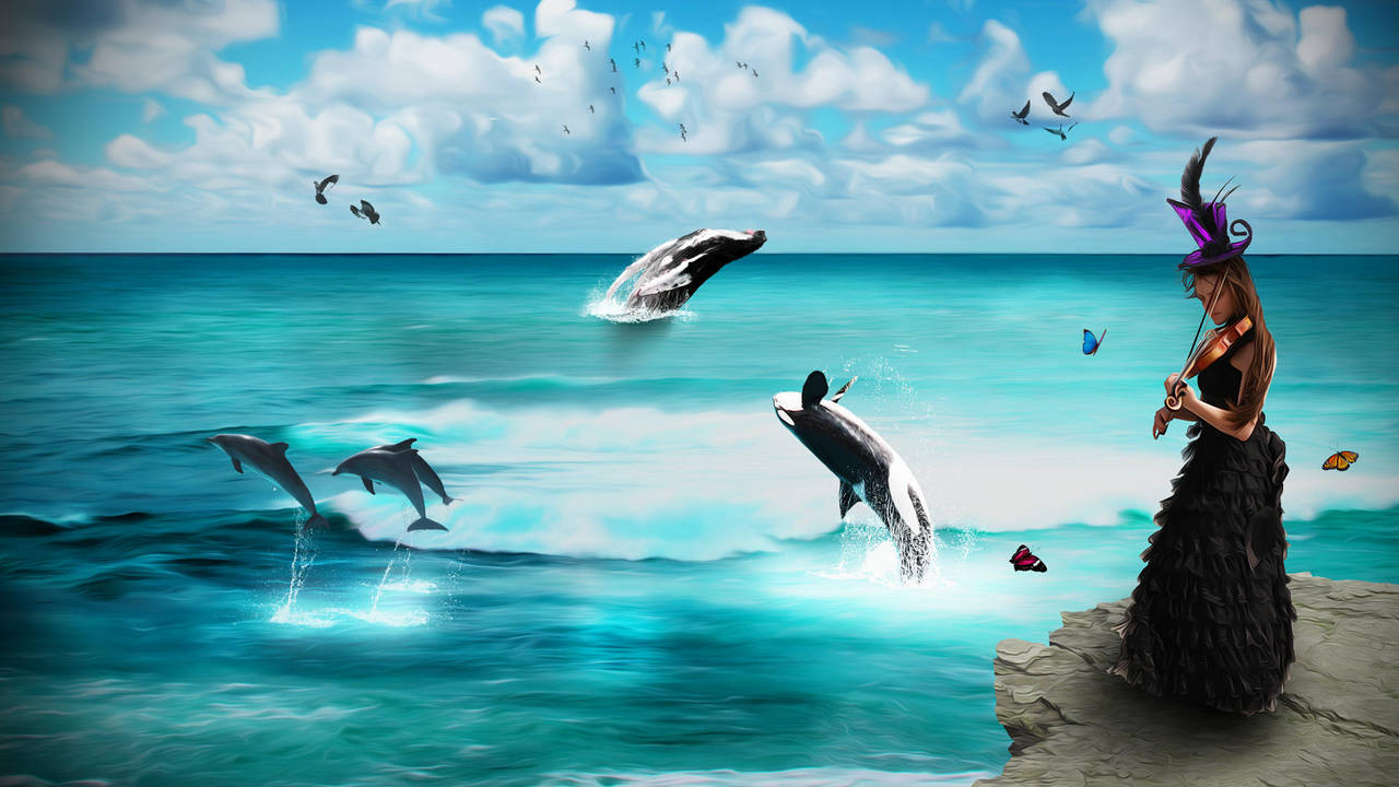 The music of the ocean by nomadOnWeb
