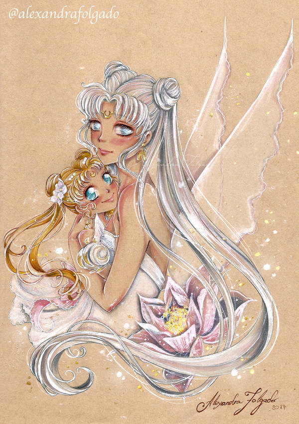 Queen and princess of the moon - by AlexaFV