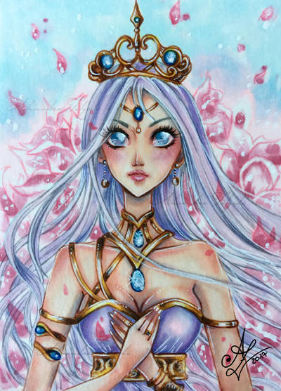 ACEO #38 Aurora by AlexaFV