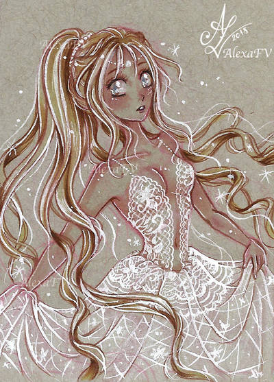 ACEO #41 Kaori OC by AlexaFV