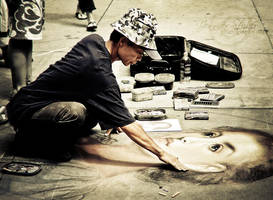 Street Artist by jenniferstuber