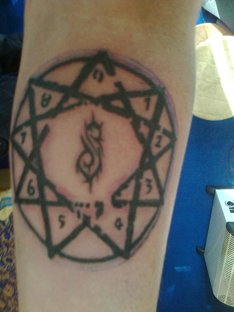 slipknot tattoo by unitedriot