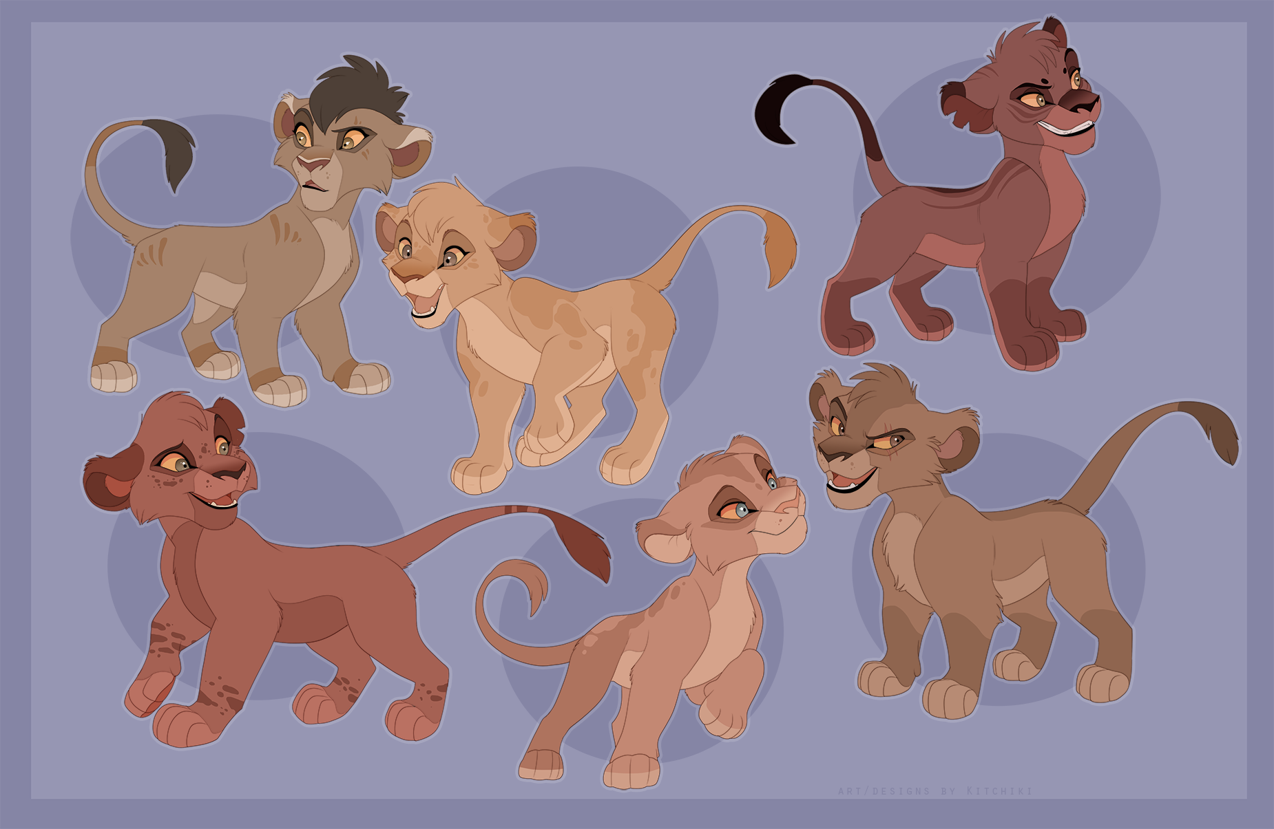 Outlander Cubs -DESIGNS CLOSED- by Kitchiki