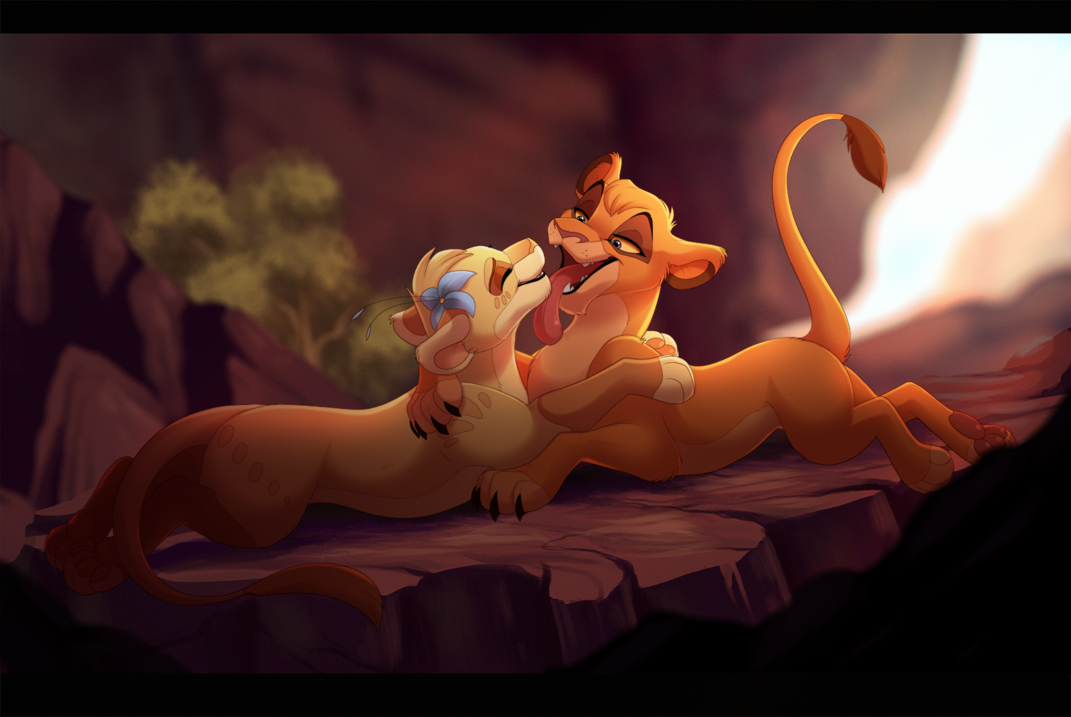 Vitani and Bahati by Kitchiki